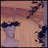blue and white garlands